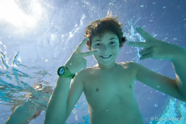 Cours de natation au Grand-Bornand