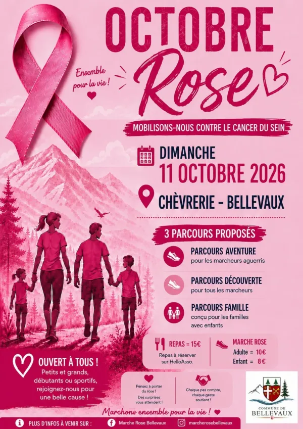 Octobre Rose - Marche rose