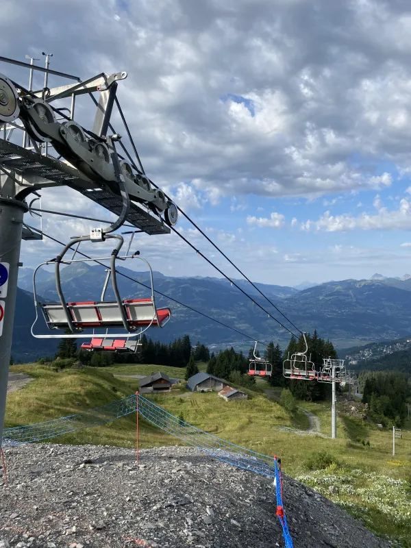 Télésiège de Barmus à Passy Plaine-Joux