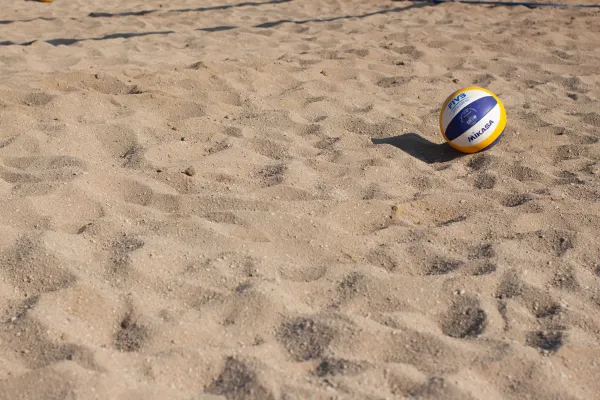 Terrain de beach-volley