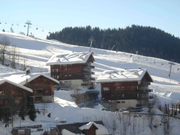 Chalet hiver / Winter outside of the chalet -Orée des Pistes - Le Grand-Bornand