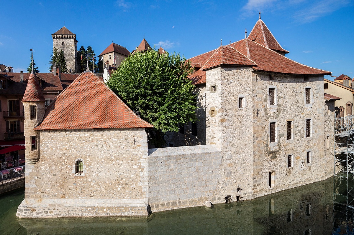 Annecy, Palais de l'Île, juillet 2017 à la suite de sa restauration