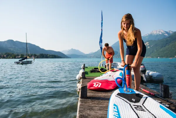 Pack Ride : 2h de privatisation bateau + 1 h de paddle géant