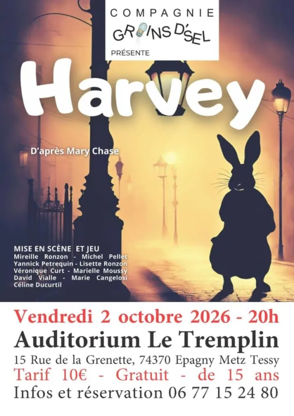 Théâtre : Harvey