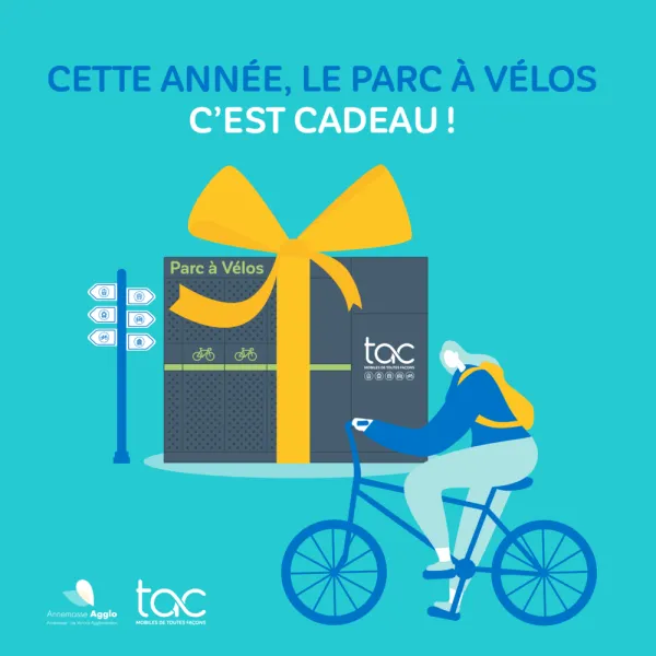 Parc à vélos - Parvis Sud