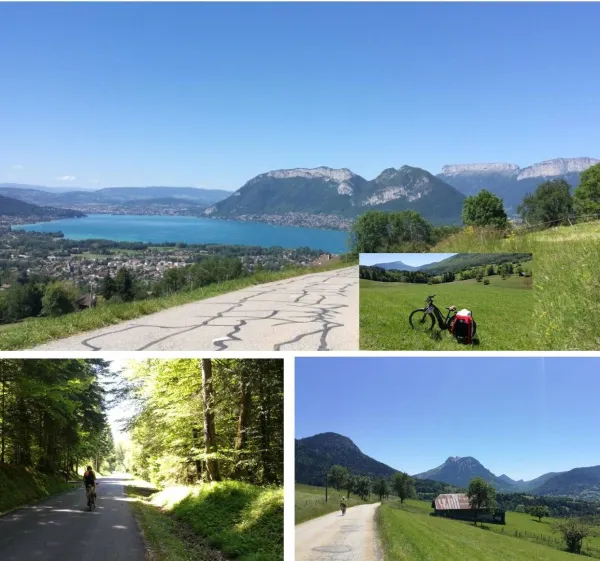 Parcours VAE : Col de Leschaux, Bellecombe en Bauges
