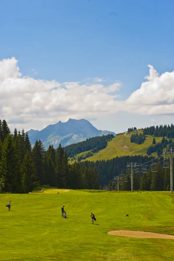 Parcourt de Golf avec un Pro