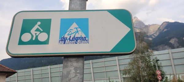 Véloroute Chamonix-Léman - secteur Sallanches