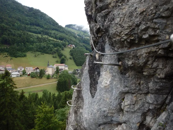 Via Ferrata - La Grotte de Cristal