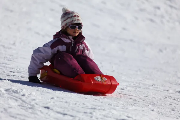 Piste de luge des Moises