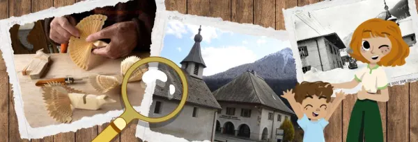 Visite du village de La Chapelle d'Abondance avec l'application numérique du Pays d'art et d'histoire