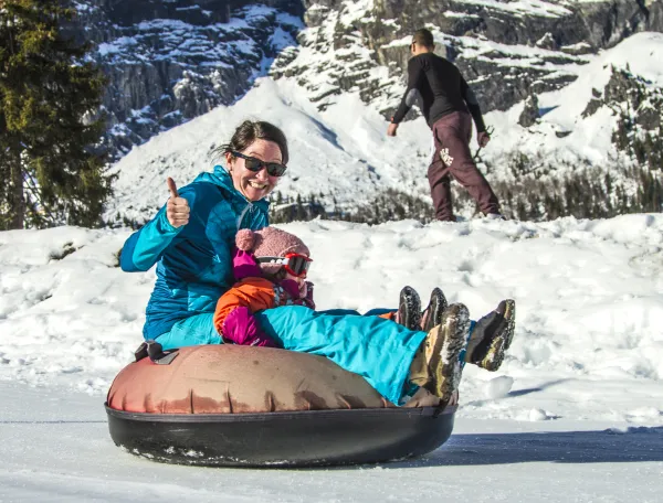 Pistes de luge et snowtubing à Plaine-Joux