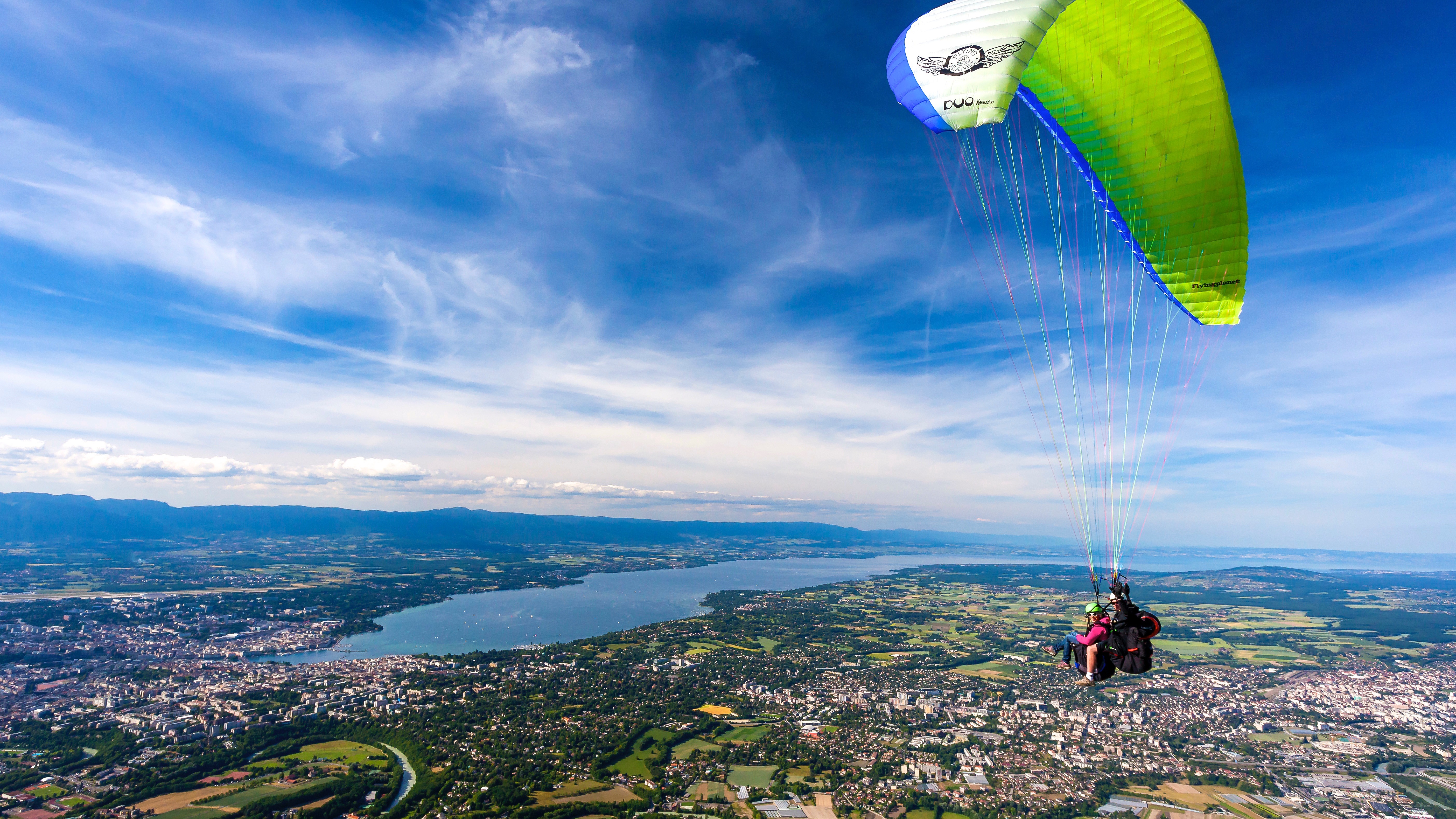 Vol de parapente en tandem à Étrembières