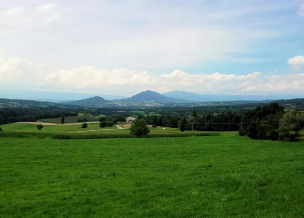 Point de vue Vuache et plaine de Choisy à Choisy