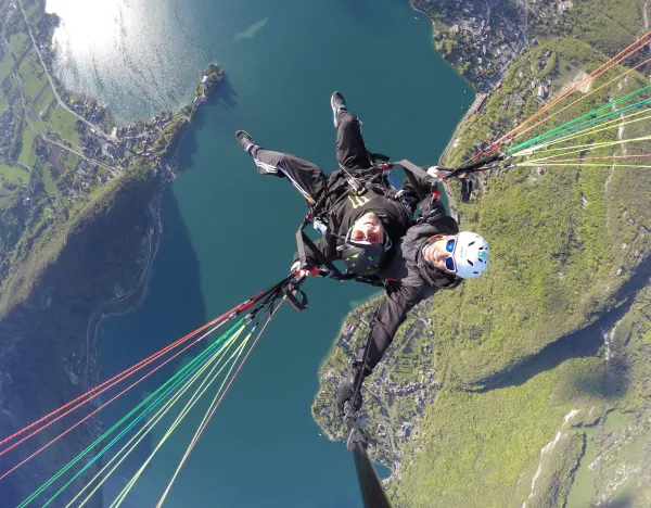 Vol parapente découverte en tandem