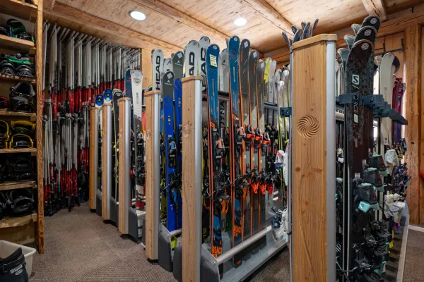 Présentoirs skis