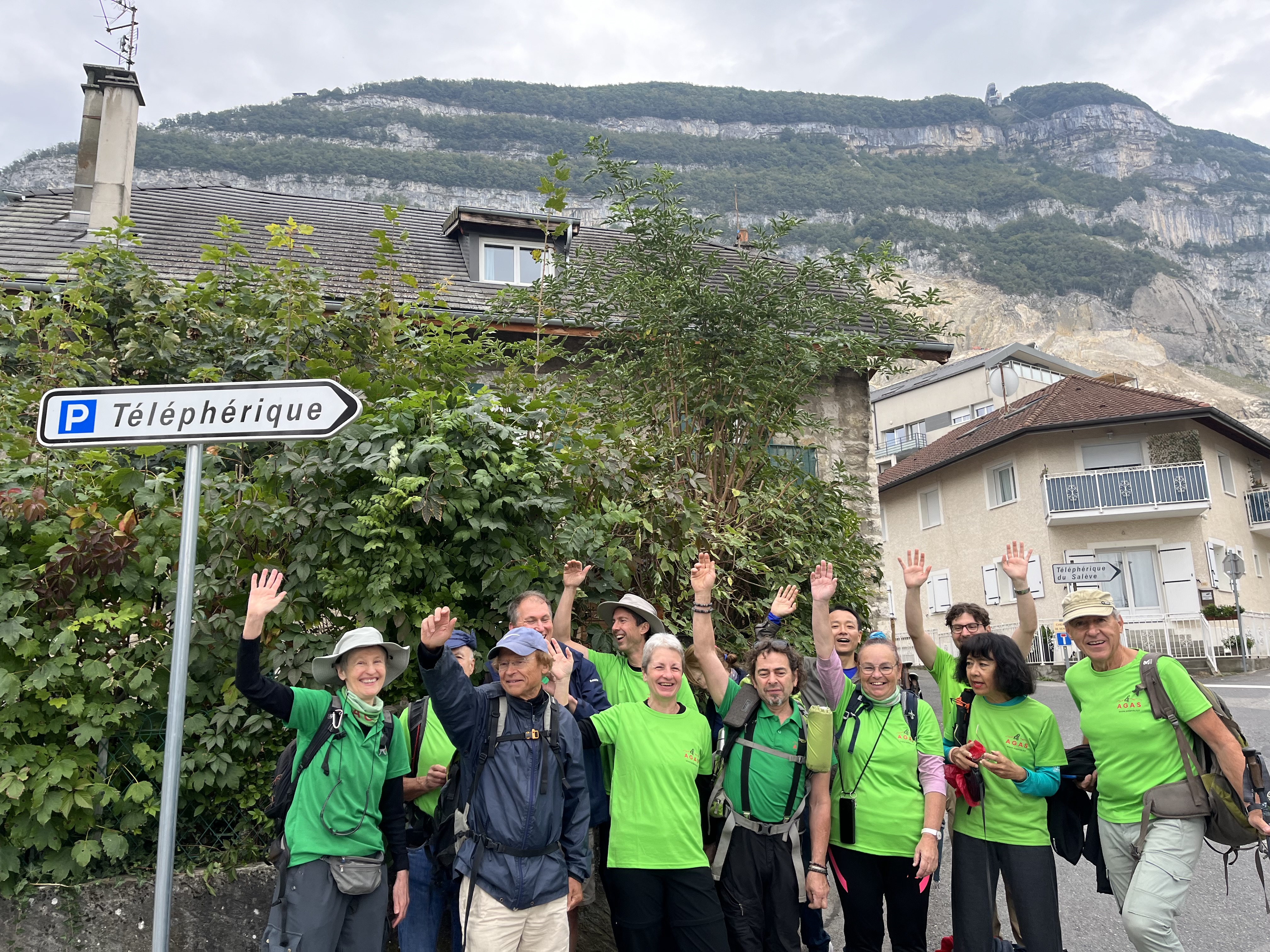Randonnée au Salève à Étrembières