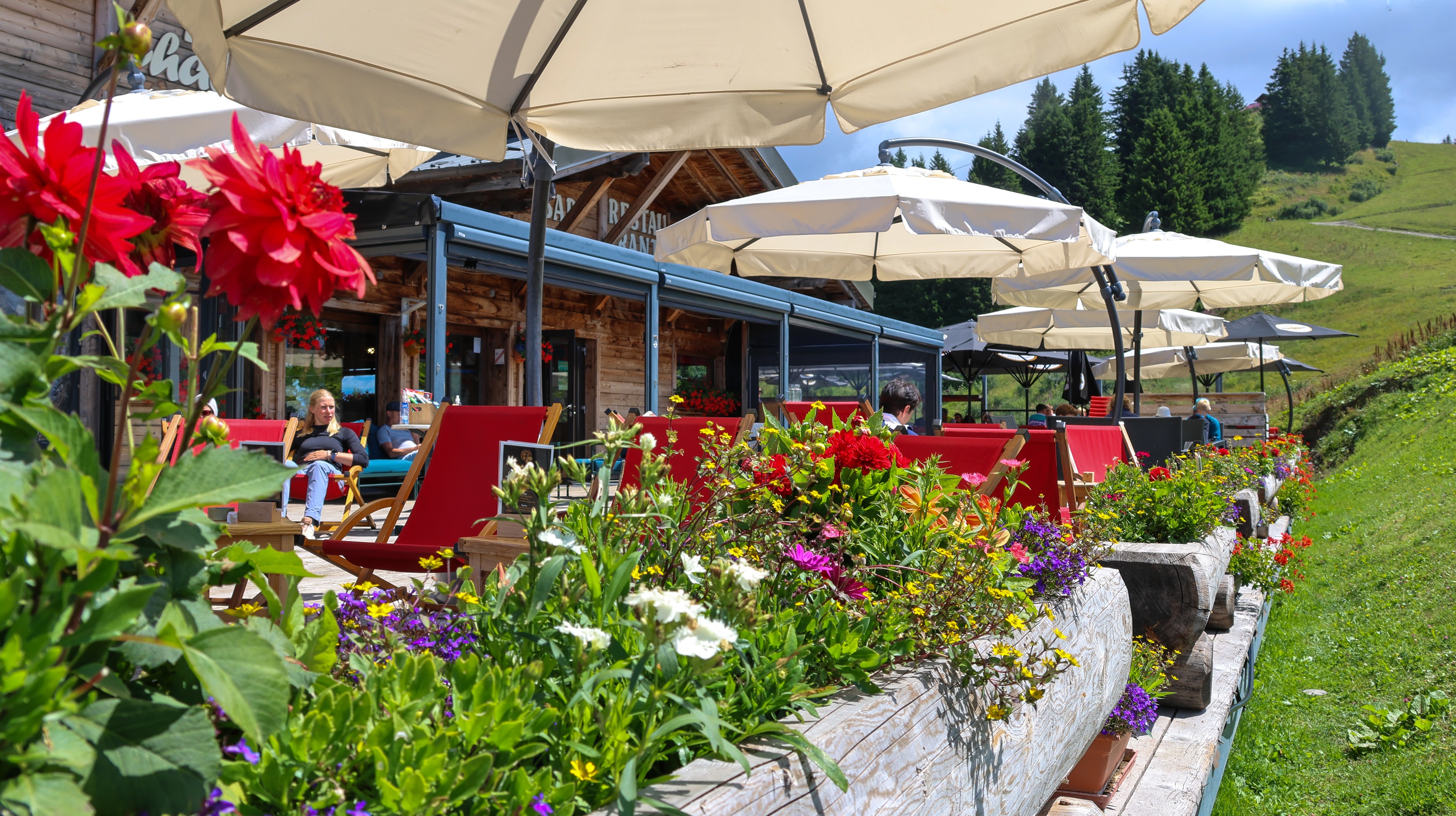 Le Chalet en été