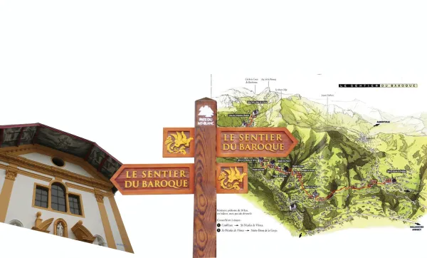 Randonnée pédestre sur "le Sentier du Baroque"