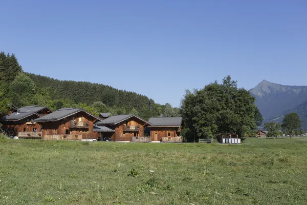 les chalets en été