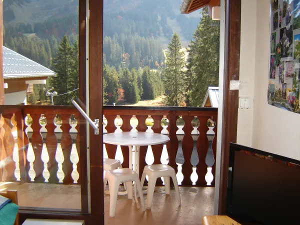 Balcon en été