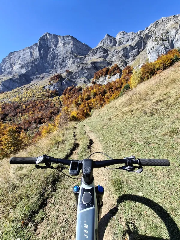 sentier VTT : les chalets de Coeur