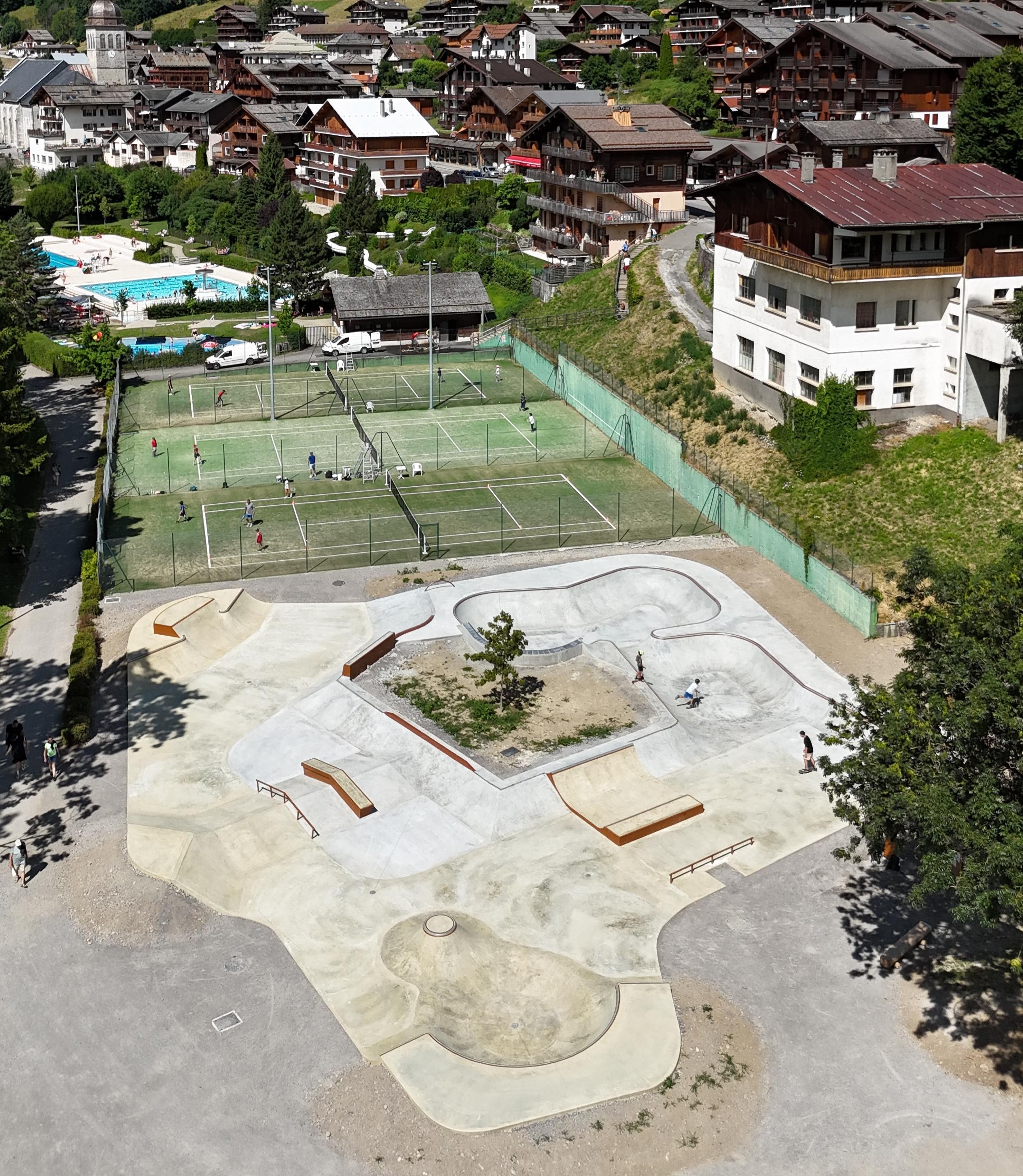 Photo du Skate park Le Grand-Bornand