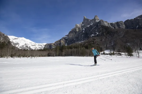Ski de fond secteur Fer-à-Cheval - Haut Giffre