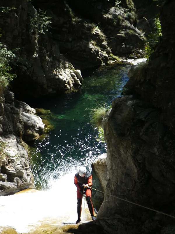 Sortie canyon sportif