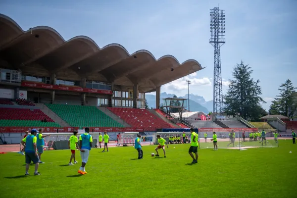 Stade de football parc des sports Annecy