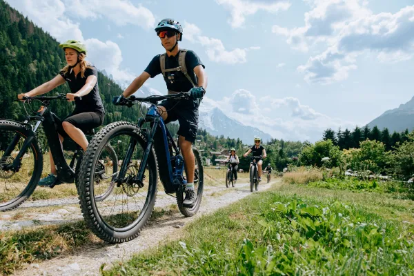 Sortie initiation au VTT électrique_Megève