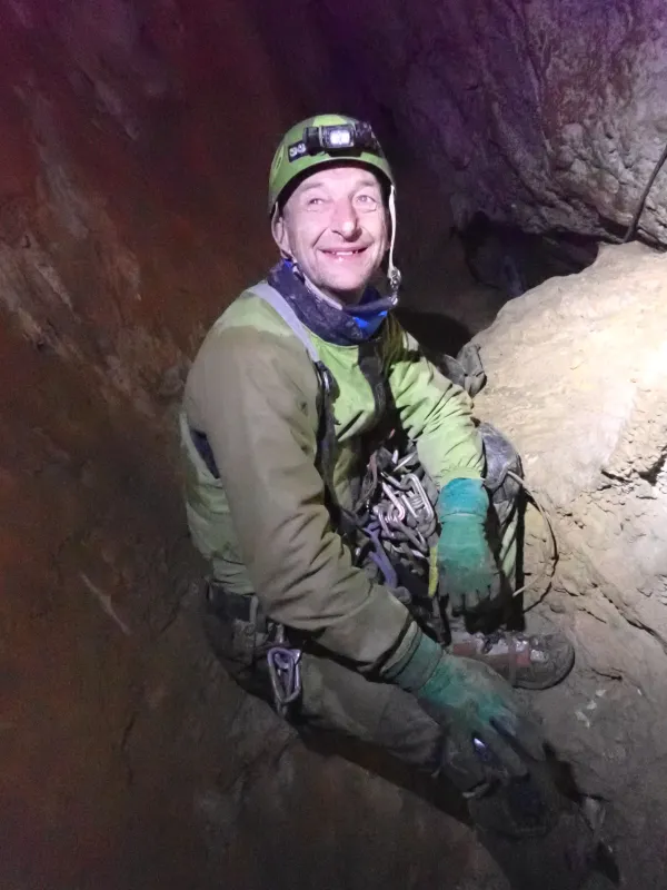 Spéléologie Exploration avec Hervé Pujol - La traversée