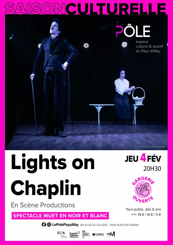 Spectacle muet : Lights on Chaplin
