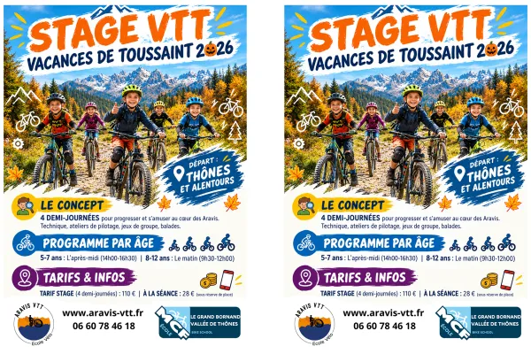Stage VTT Biclou 5/7 ans
