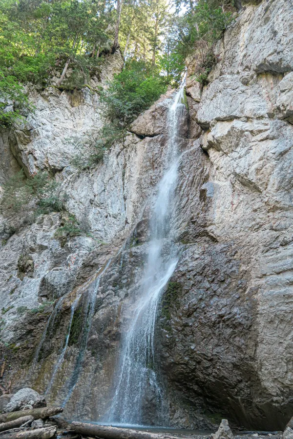 Sur Bayard par la Cascade