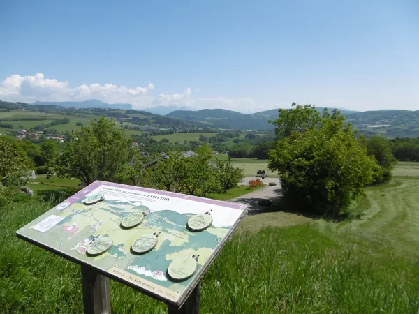 Table de lecture de paysage - Jussy