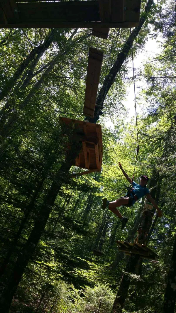 Parcours accrobranche