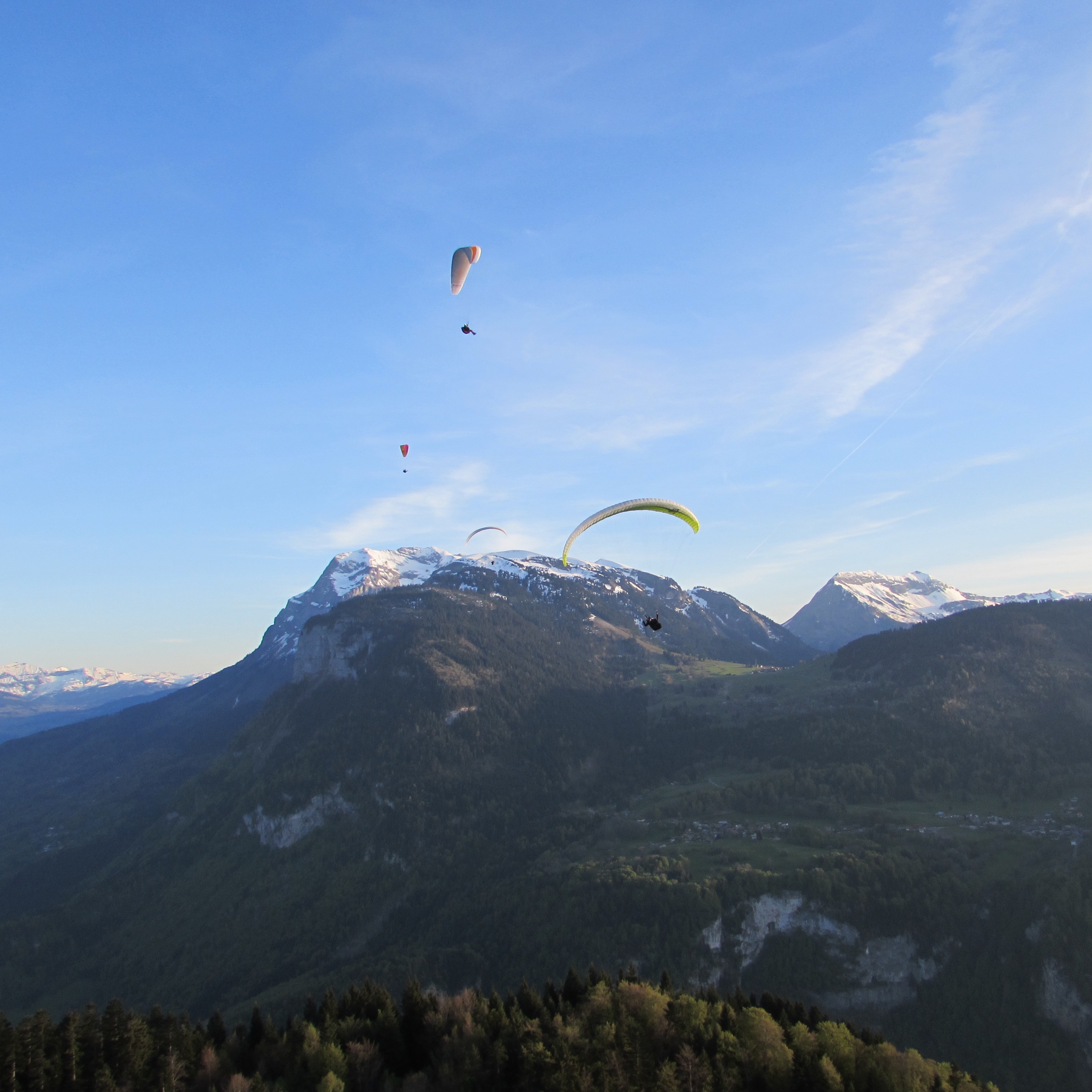 Terrain d'atterrissage de parapente du Noiret à Saint-Sigismond