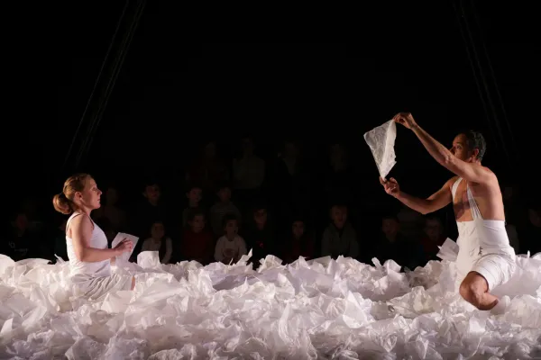 Théâtre visuel et sensoriel : Sous la neige