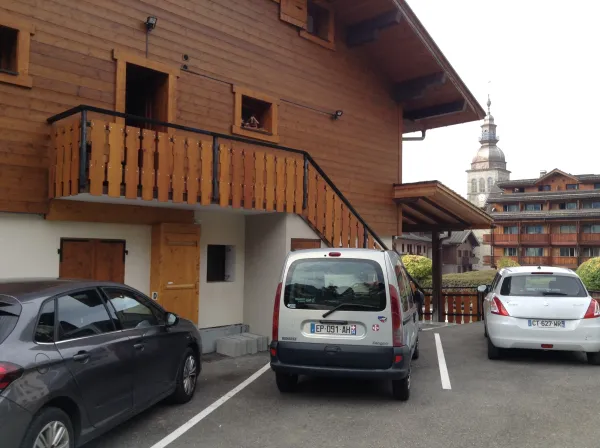 Entrée résidence / Residence entrance- Tilleuls - Le Grand-Bornand