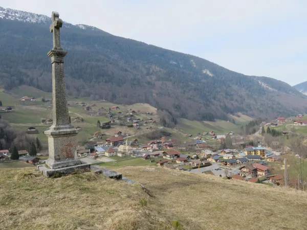 Vue sur le village