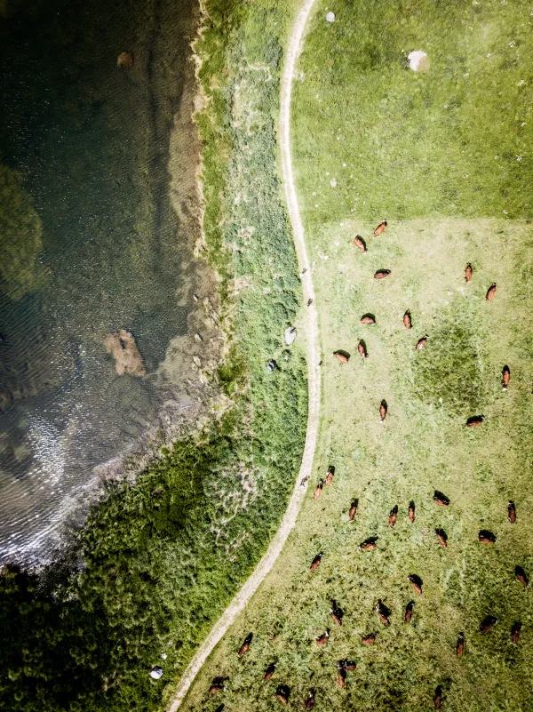 Tour du Lac des Confins