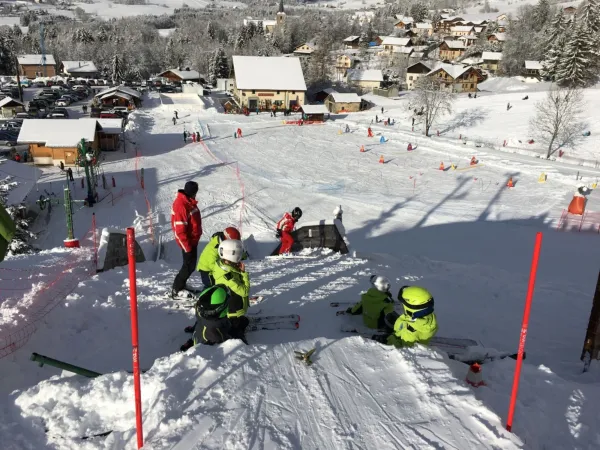 tremplin de saut à skis