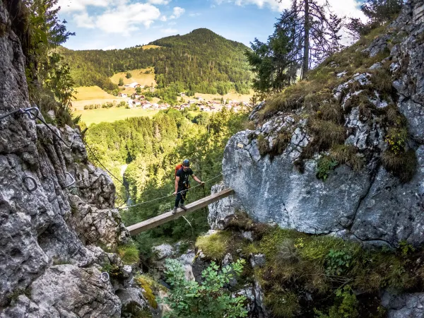 Via Ferrata - La Cascade des Nants