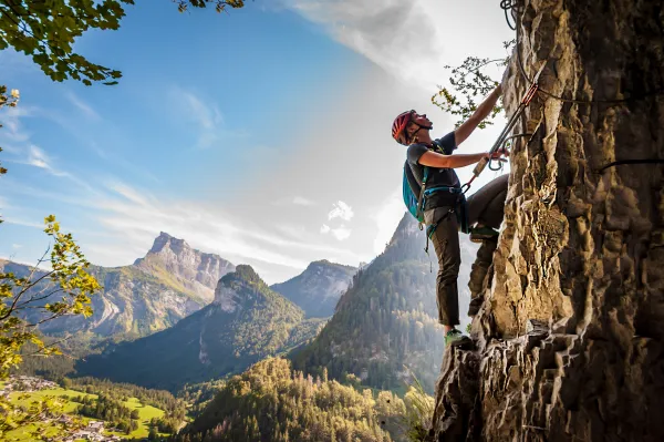 Via Ferrata du Mont : La traversée du Raffour