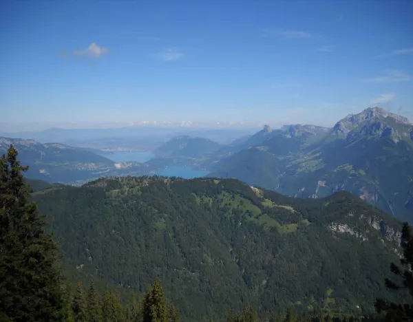 Vue lac Annecy