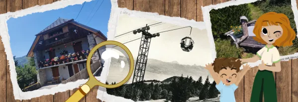Visite de Thollon-les-Mémises avec l'application numérique du Pays d'art et d'histoire
