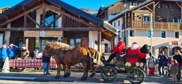 Visite du Père Noël