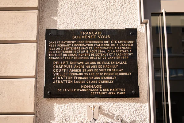 Visite guidée : Les femmes résistantes_Annemasse