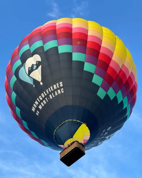 Vol découverte en montgolfière en Vallée Verte